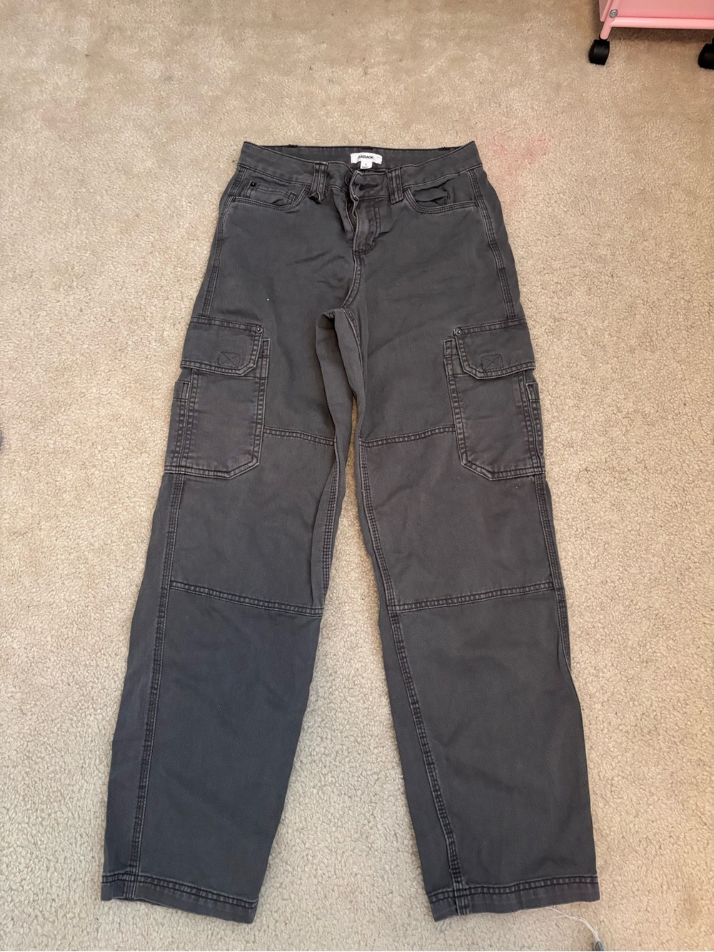 Women’s fashion grey Cargo Pants